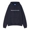 (WASHED NAVY - L) MR LOGO WASHED HOODIE