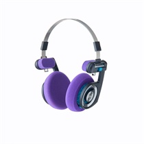 PURPLE:HEADBAND CUSHIONS FOR KOSS PORTAPRO
