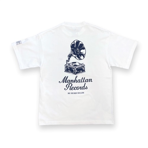 M GRAMOPHONE TEE WHITE(XL)