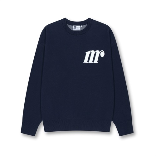 (L) MR GRAMOPHONE GRAPHIC KNIT
