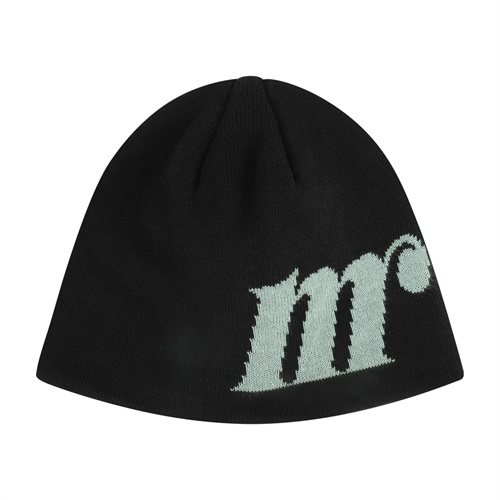 (BLACK) MR M LOGO BEANIE