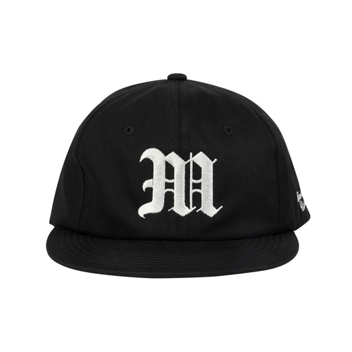 (BLACK) MR M MONO LOGO BB CAP