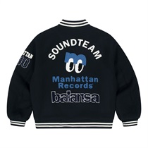 (M) MR×BALANSA VARSITY JACKET