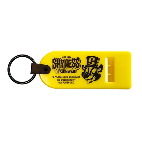 SHYNESS WHISTLE KEY RING