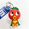 3D RUBBER KEYCHAIN (FLORIDA ORANGE BIRD)