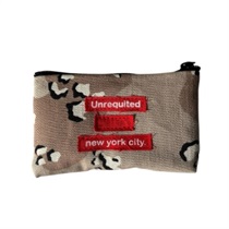 UNREQUITED [ ] NYC THE BLANK PATCH SERIES POUCH