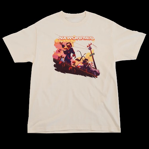 WHY LAWD? T-SHIRT (CREAM - SIZE L)