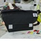 MESSENGER RECORD BAG (BLACK SILVER)