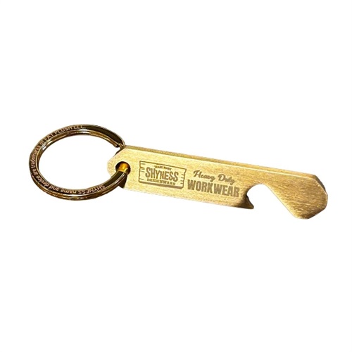 SHYNESS BOTTLE OPENER KEY RING