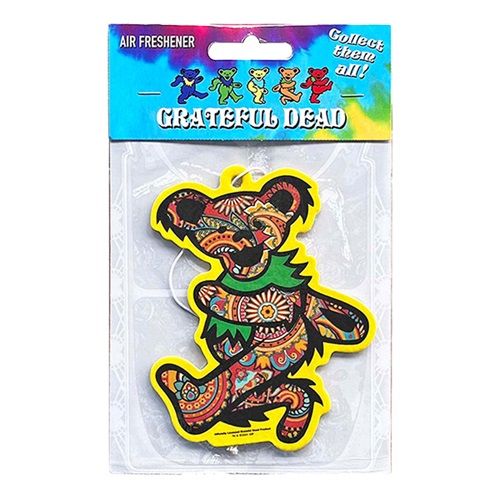 GRATEFUL DEAD BEAR AIR FRESHENER (CITRUS)