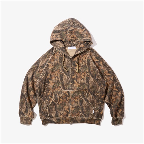 DRY WAFFLE FULL ZIP HOODIE (REALTREE CAMO - L)