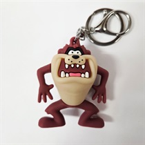3D RUBBER KEYCHAIN (TASMANIAN DEVIL)