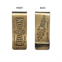 BRASS MONEY CLIP (CHAMPION)