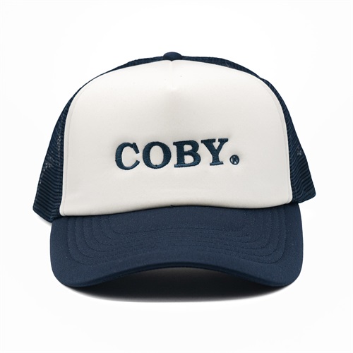 COBY MESH CAP (NAVY×WHITE)