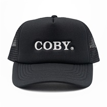 COBY MESH CAP (BLACK×WHITE)