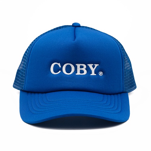 COBY MESH CAP (BLUE×WHITE)