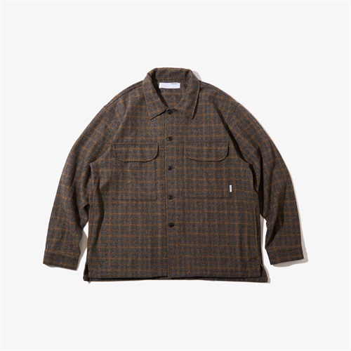 MIL WOOL SHIRT (CHARCOAL - L)