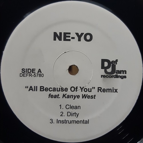 ALL BECAUSE OF YOU REMIX (USED)