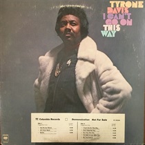 I CAN'T GO ON THIS WAY (USED)