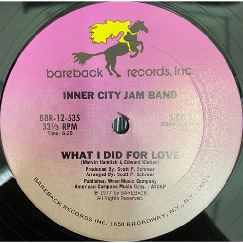 WHAT I DID FOR LOVE (USED)