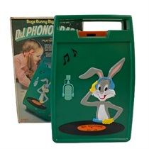 BUGS BUNNY DJ PHONOGRAPH (USED)