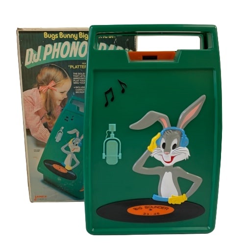 BUGS BUNNY DJ PHONOGRAPH (USED)