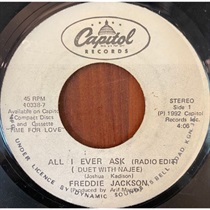 ALL I EVER ASK (USED)