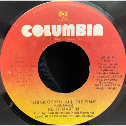 THINK OF YOU ALL THE TIME (USED)