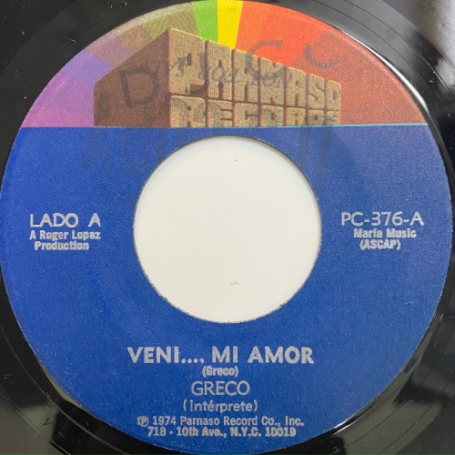 VENI MI AMOR (USED)