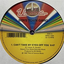 CAN'T TAKE MY EYES OFF YOU/I JUST CAN'T HELP BELIEVING (USED)