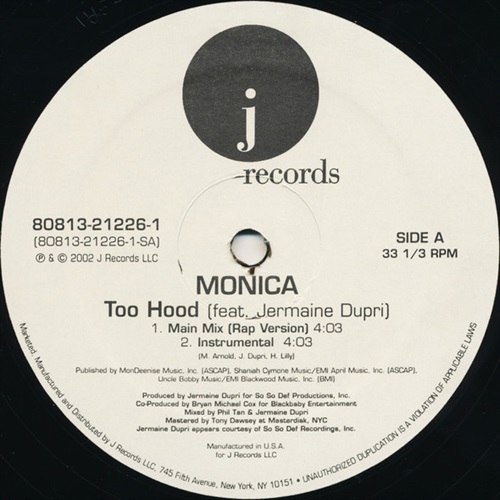 TOO HOOD (USED)