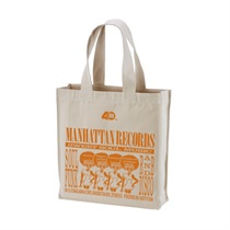 MANHATTAN 40th: 復刻ショッパー CANVAS TOTE BAG (NATURAL X ORANGE)